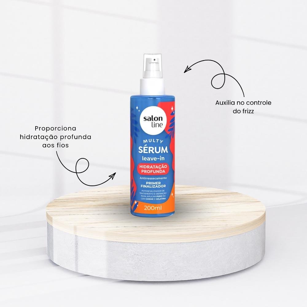 Sérum Salon Line Multy Leave-in Hidratação Profunda 200ml 200ml 2