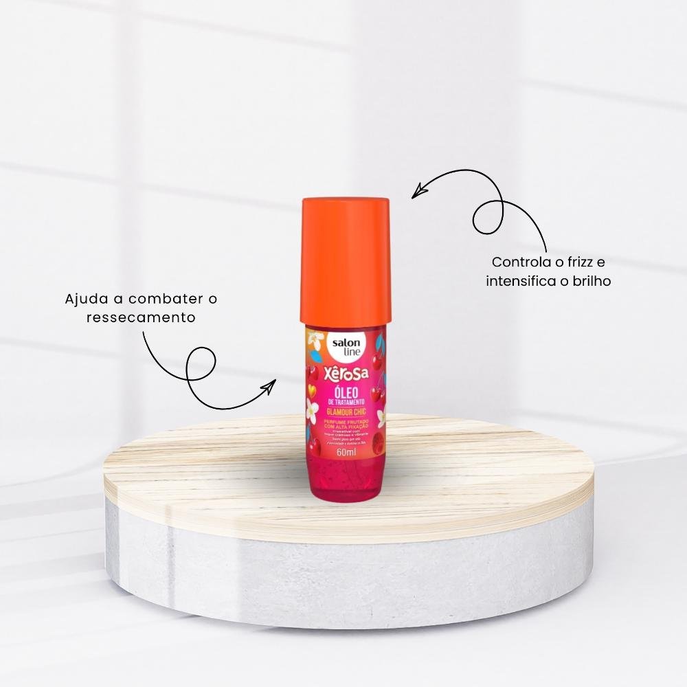 Óleo Salon Line Xêrosa Glamour Chic Tratamento Capilar 60ml 60ml 2