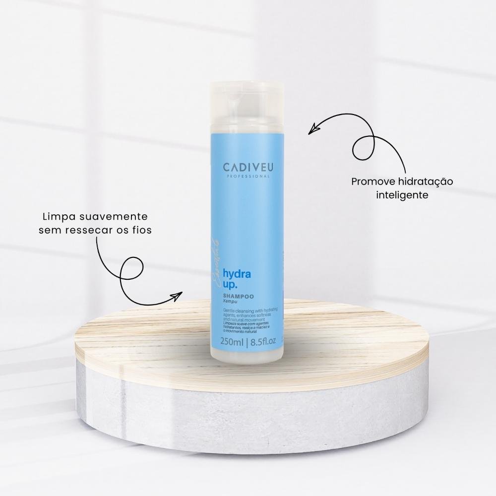 Kit Cadiveu Shampoo 250ml + Condicionador Hydra Up 250ml ÚNICO 2