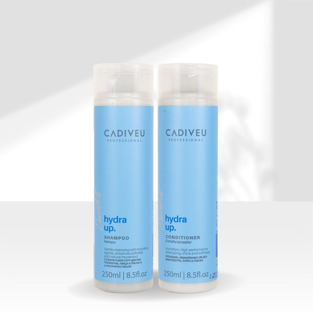 Kit Cadiveu Shampoo 250ml + Condicionador Hydra Up 250ml ÚNICO 4