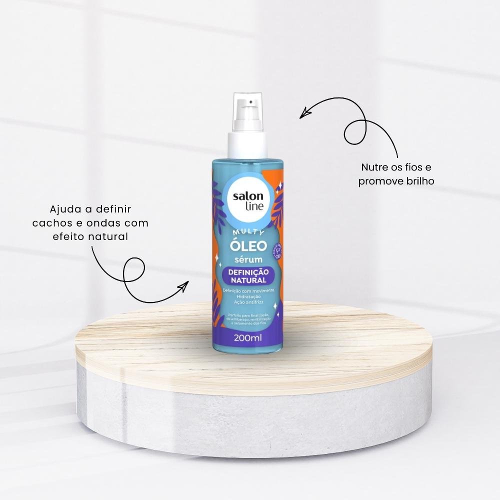 Óleo Salon Line Sérum Multy Definição Natural Cacheado 200ml 200ml 2