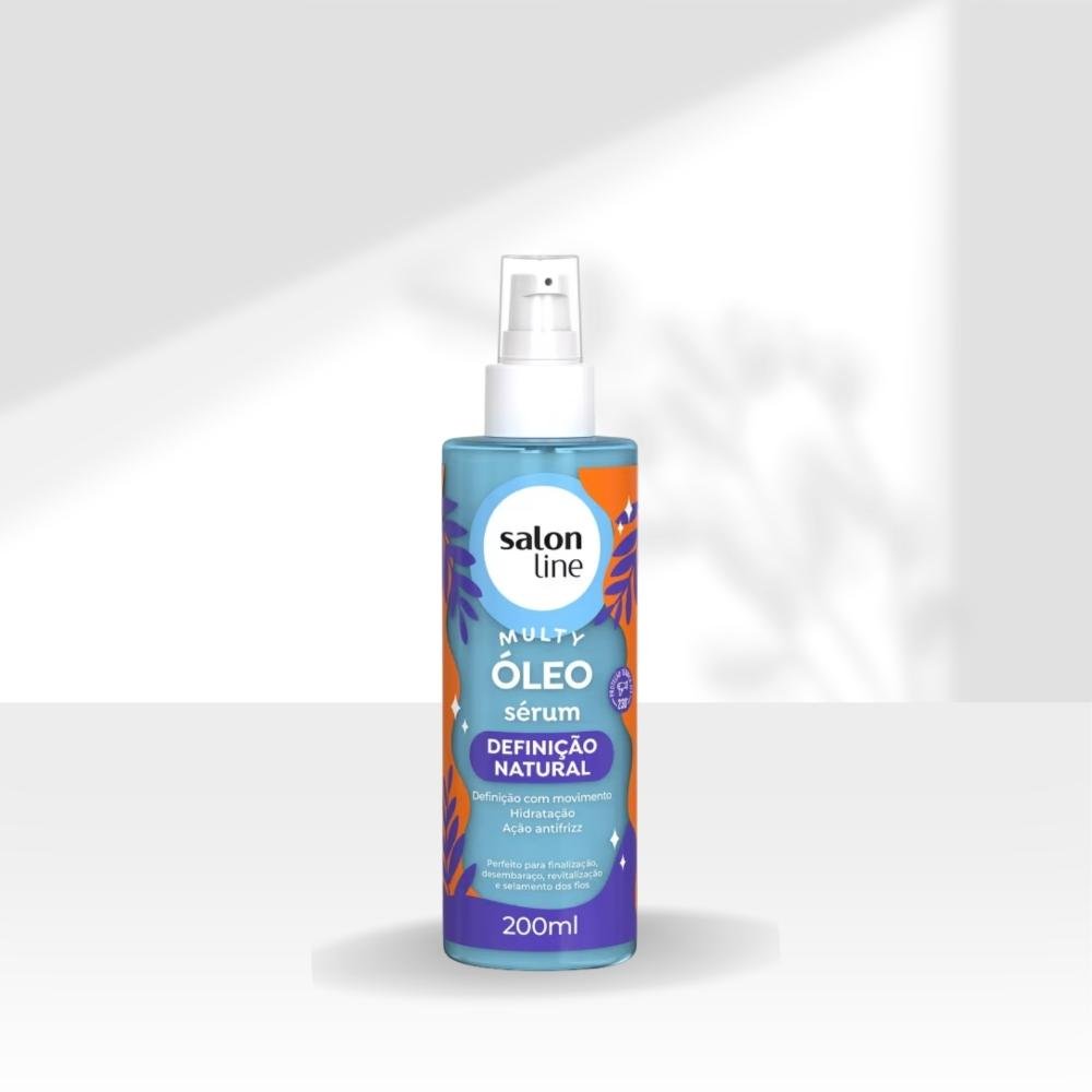 Óleo Salon Line Sérum Multy Definição Natural Cacheado 200ml 200ml 3