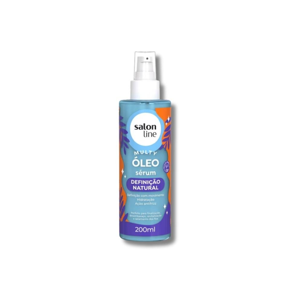 Óleo Salon Line Sérum Multy Definição Natural Cacheado 200ml 200ml 4