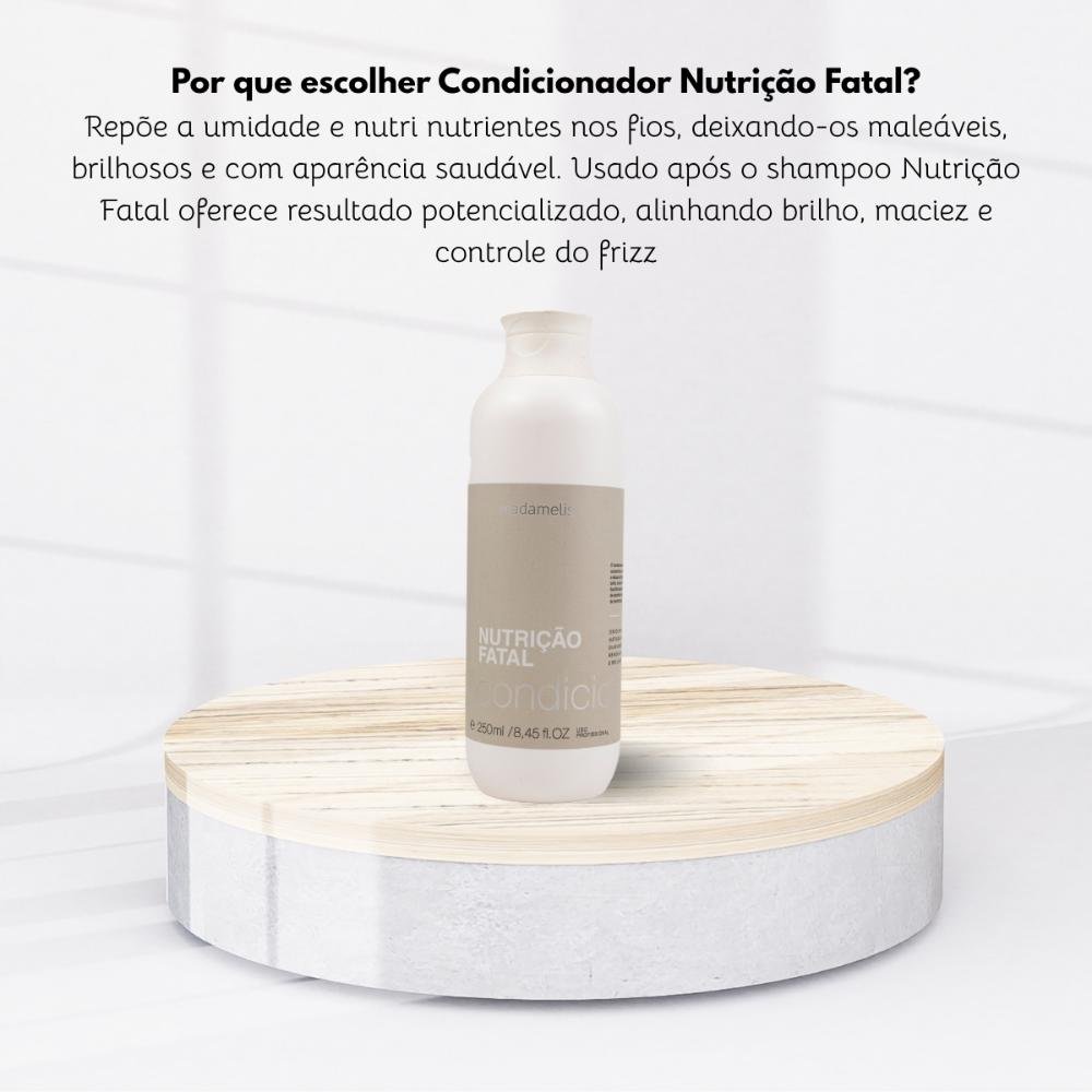 Condicionador Madamelis Nutrição Fatal Uso Diário 250 ml 250ml 5