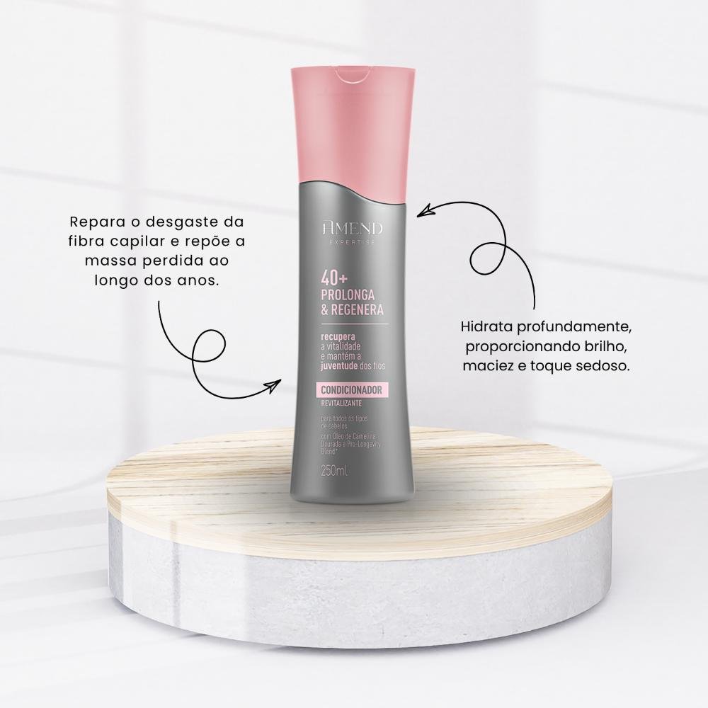 Kit Amend Expertise 40 + Shampoo Condicionador Máscara ÚNICO 3