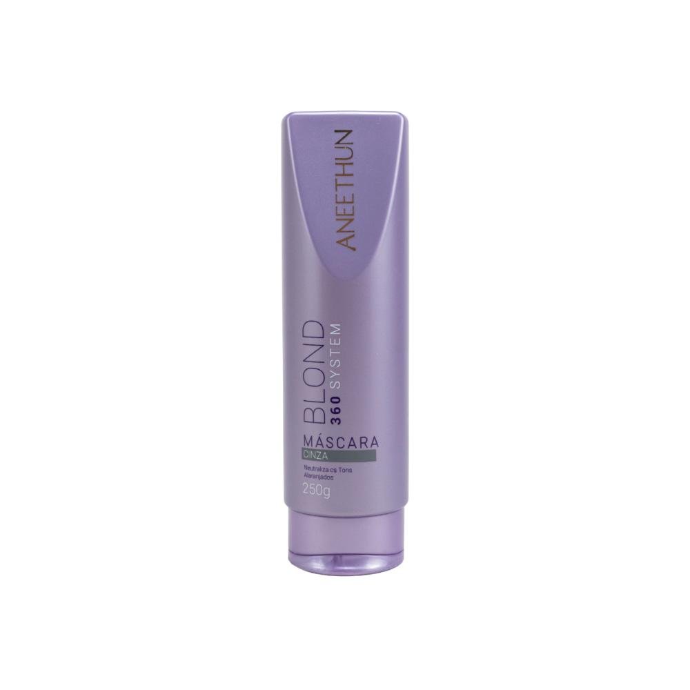 Máscara Aneethun Blond 360 Cinza Matizante 250g