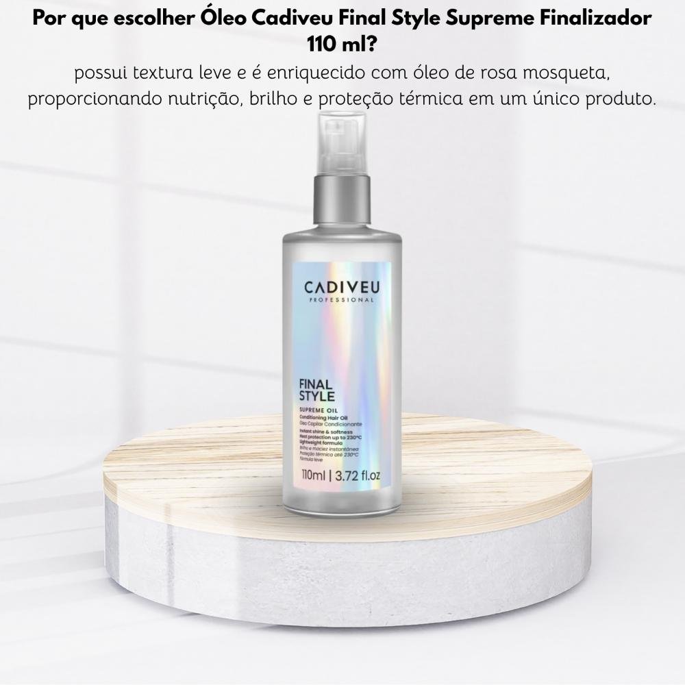Óleo Cadiveu Final Style Supreme Finalizador 110 ml 110ml 5
