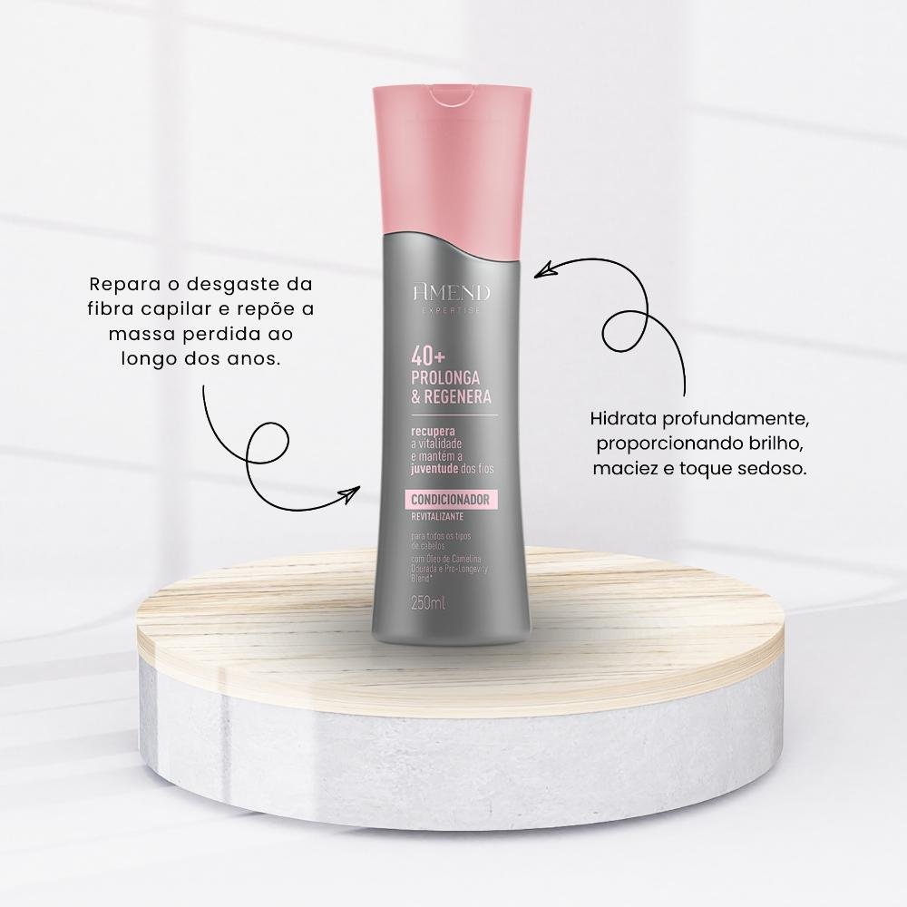 Condicionador Amend Expertise 40+ Prolonga e Regenera 250ml 250ml 5