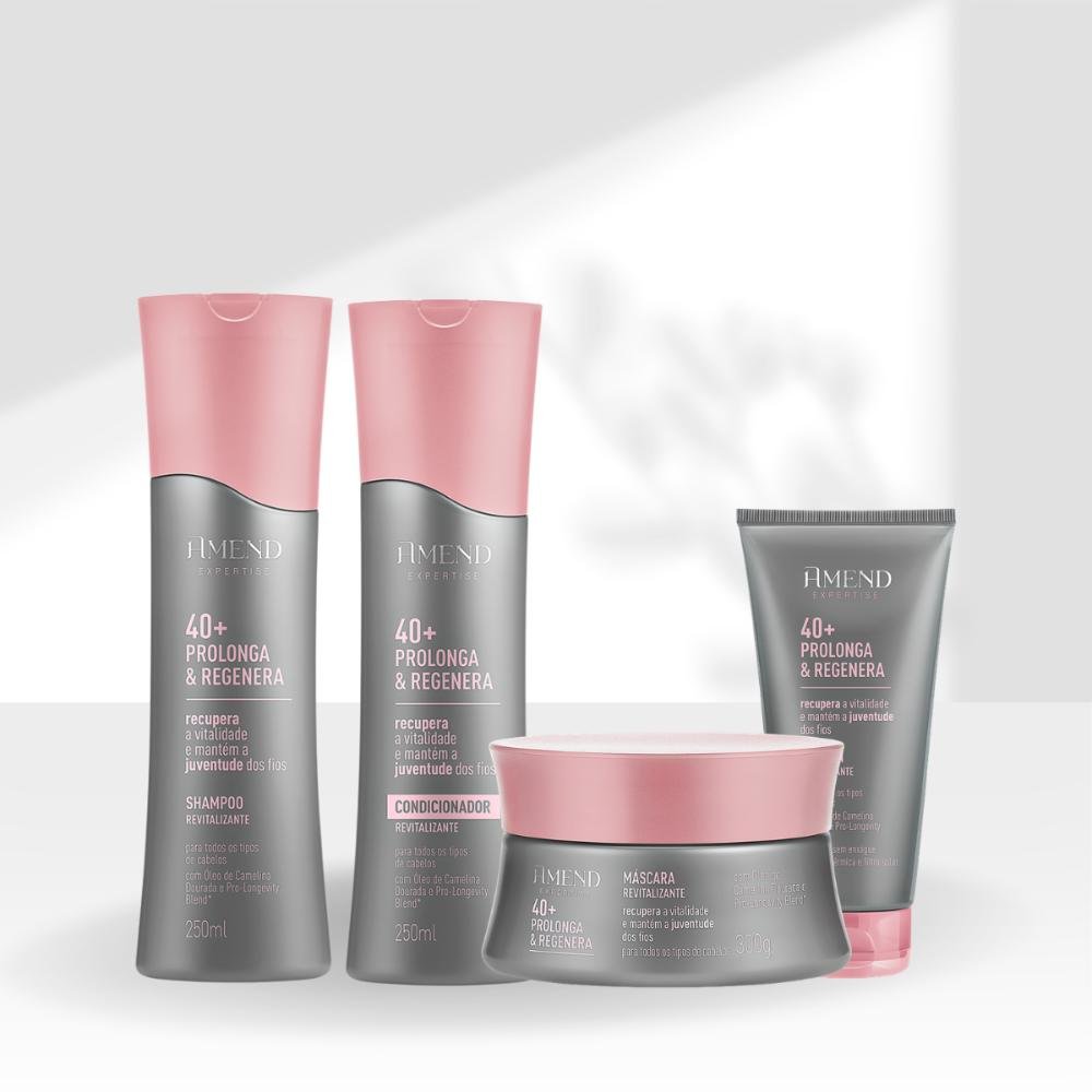Kit Amend Expertise 40 + Shampoo Cond Máscara Leave in ÚNICO 6