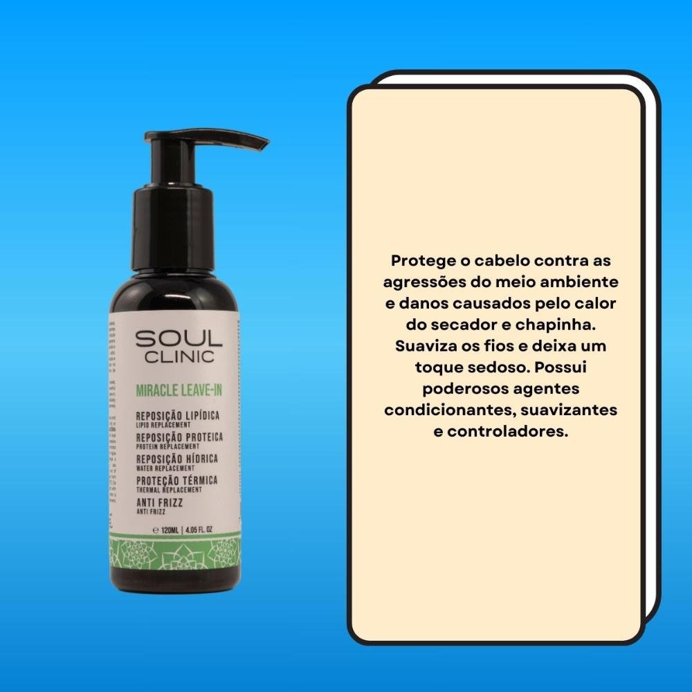 Leave-in Soul Clinic Miracle Anti Frizz 120 ml 120ml 3