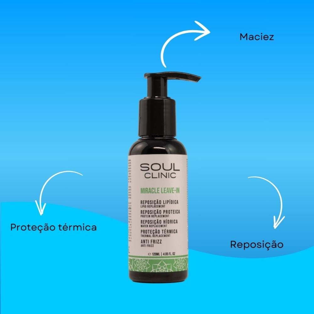 Leave-in Soul Clinic Miracle Anti Frizz 120 ml 120ml 4