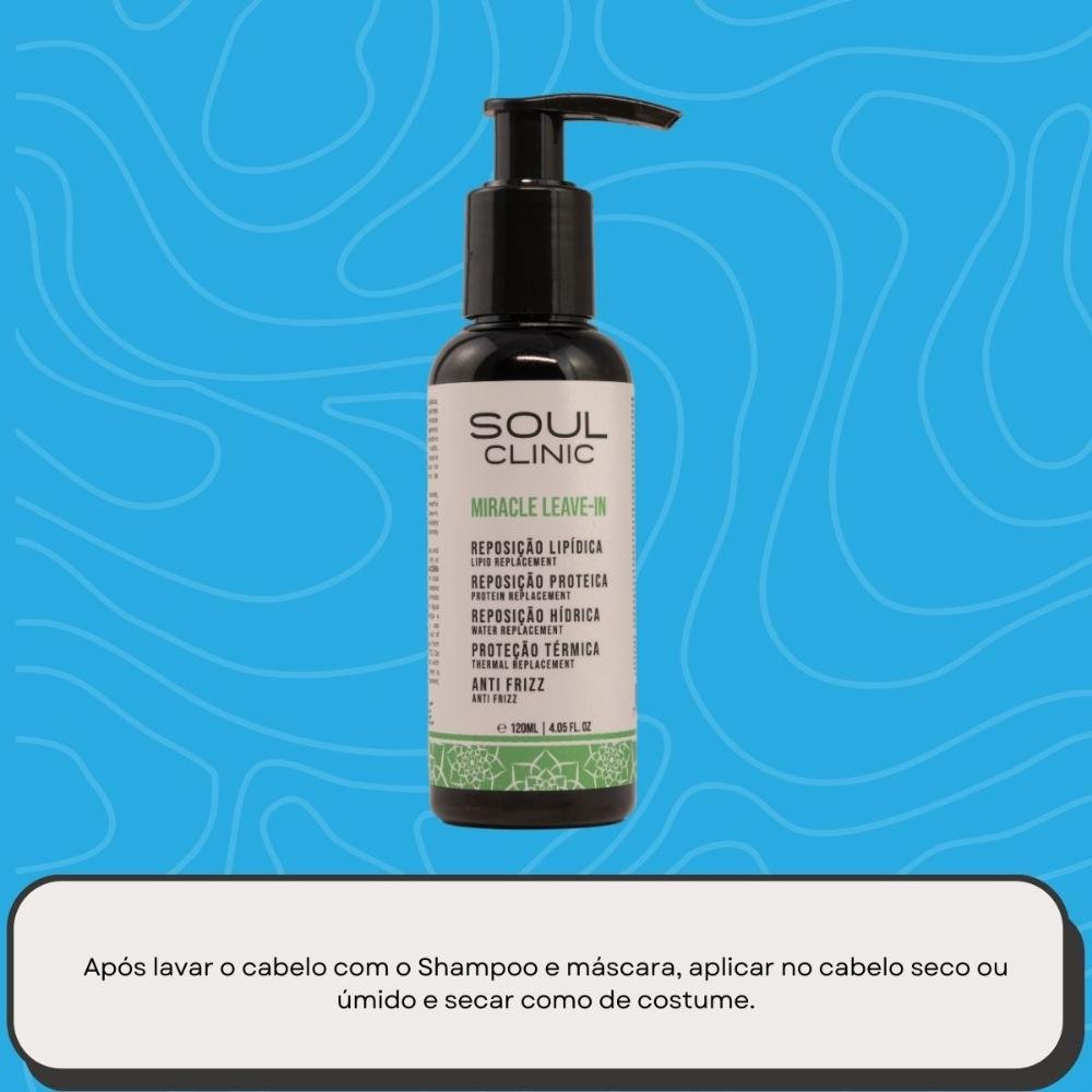 Leave-in Soul Clinic Miracle Anti Frizz 120 ml 120ml 5