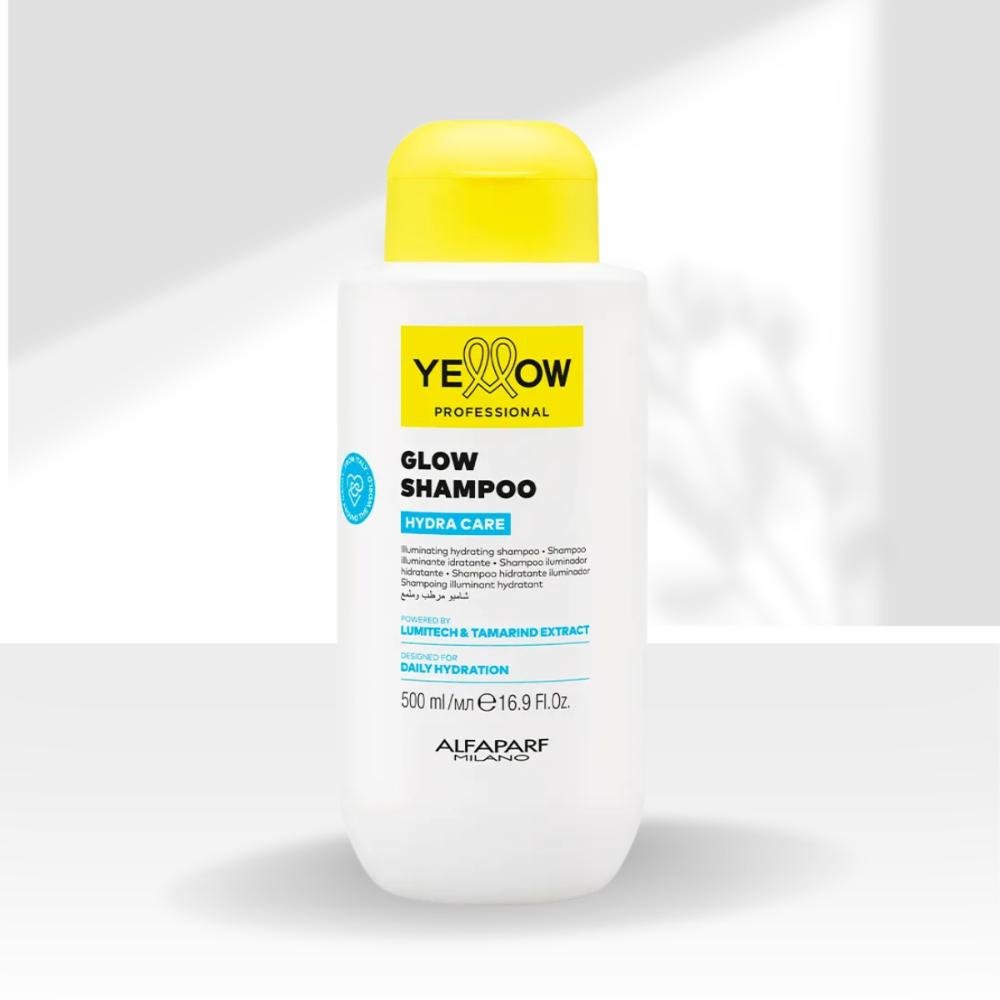 Shampoo Yellow Hydra Care Glow Hidratante Capilar 500 ML 500ml 3