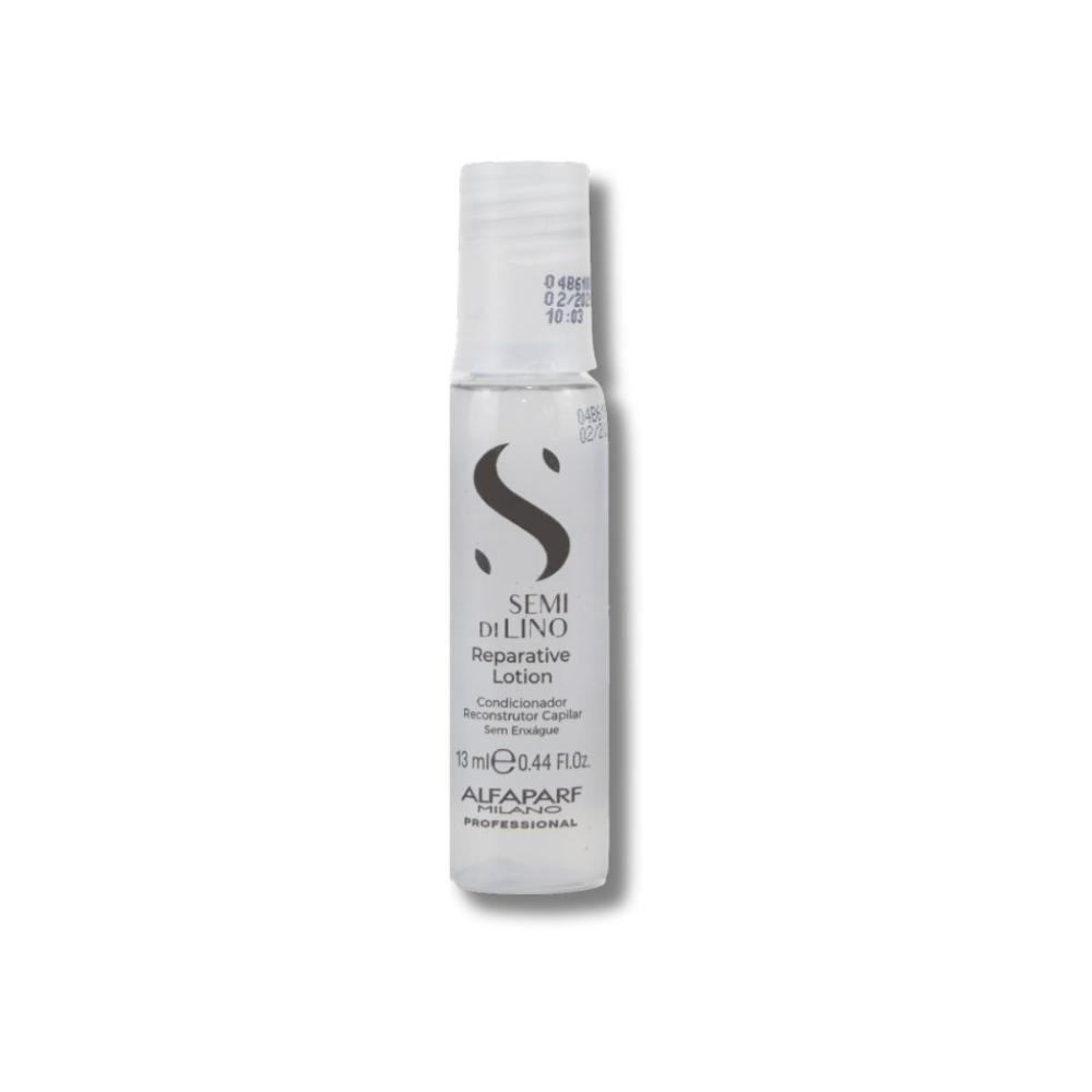 Kit Alfaparf Semi di Lino Reparative Lotion Ampolas 3x13ml ÚNICO 2