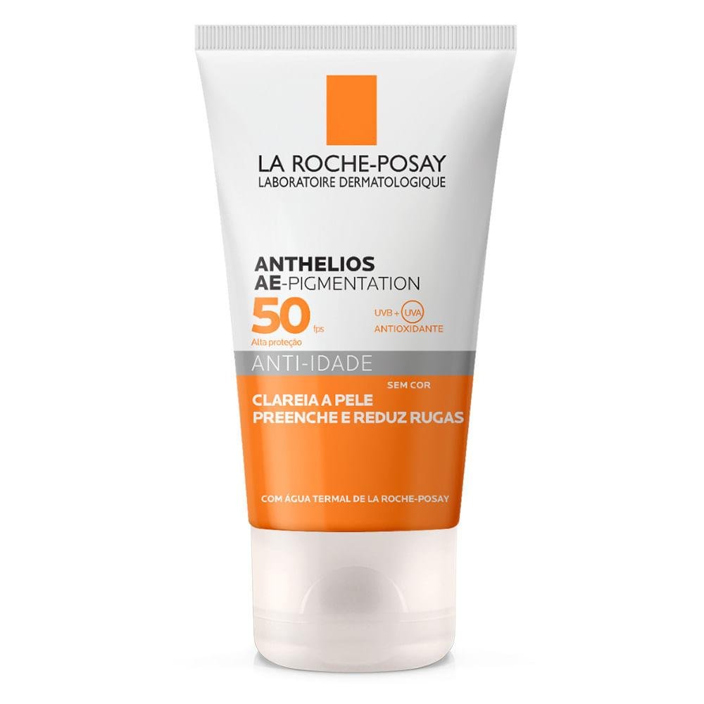 Anthelios Ae-Pigmentation FPS 50 - Protetor Solar Anti-Idade La Roche Posay - Sem cor 40g 40g 3