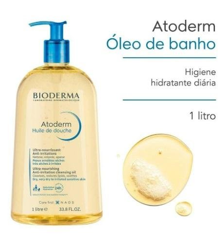 Atoderm Óleo de Banho Bioderma 1L 1L 2