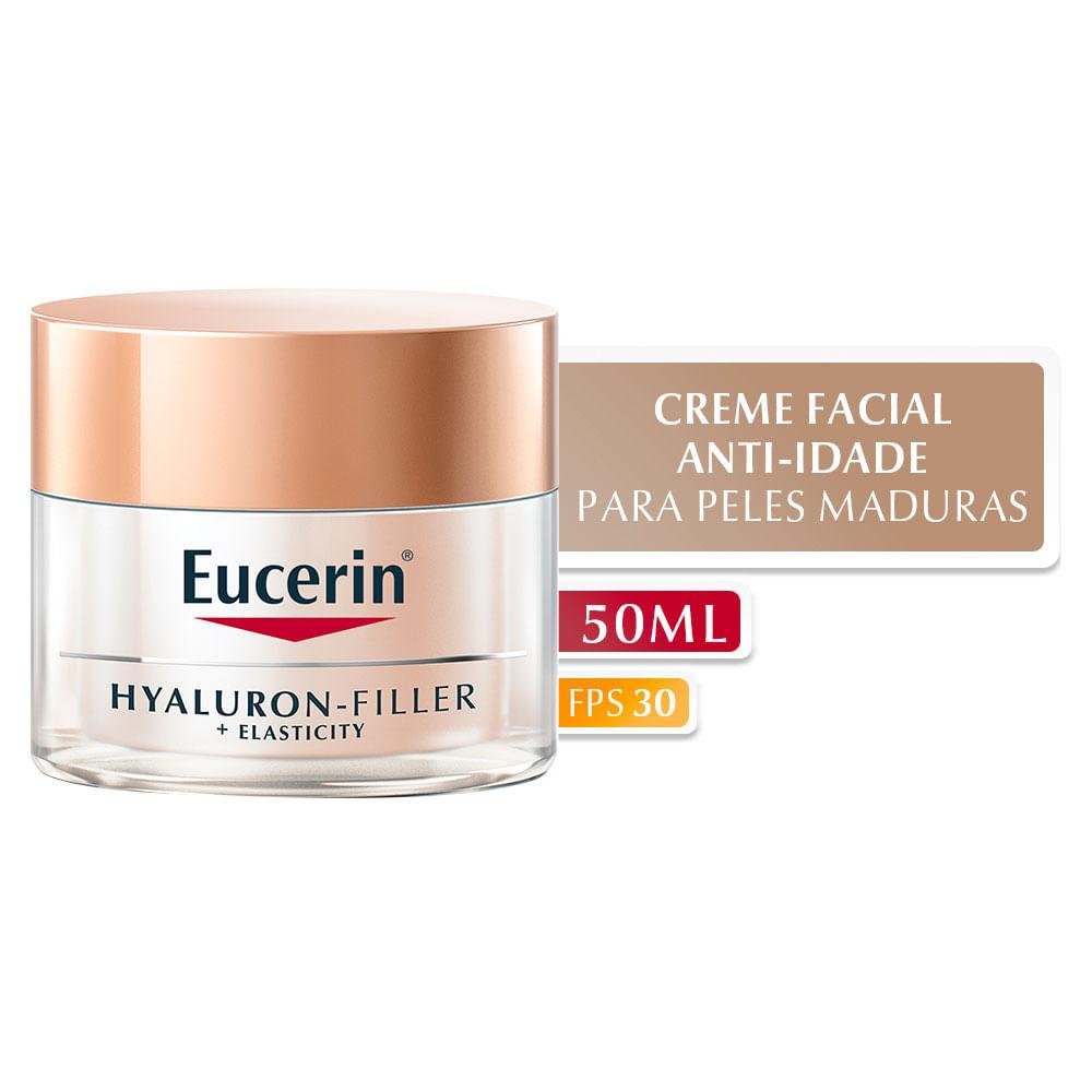 Creme Facial Anti-idade Eucerin Hyaluron-Filler Elasticity Dia FPS30 - 50ml 50ml 1