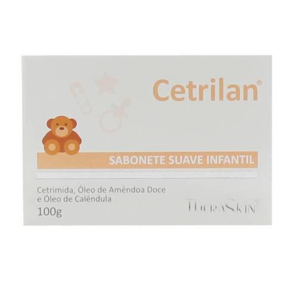 Cetrilan Sabonete Suave Infantil Theraskin 100g 100g 2