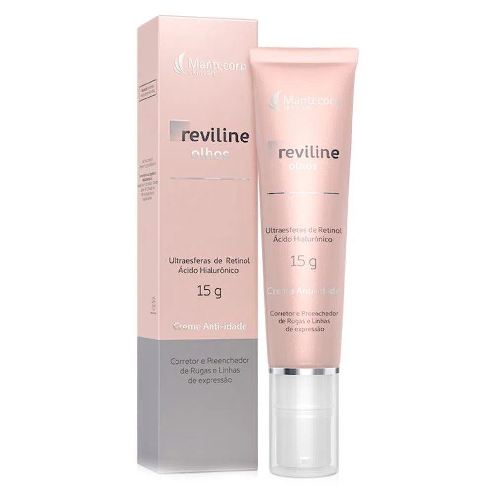 Creme Anti-idade Reviline Olhos - Mantecorp Skincare - 15g 15g 3