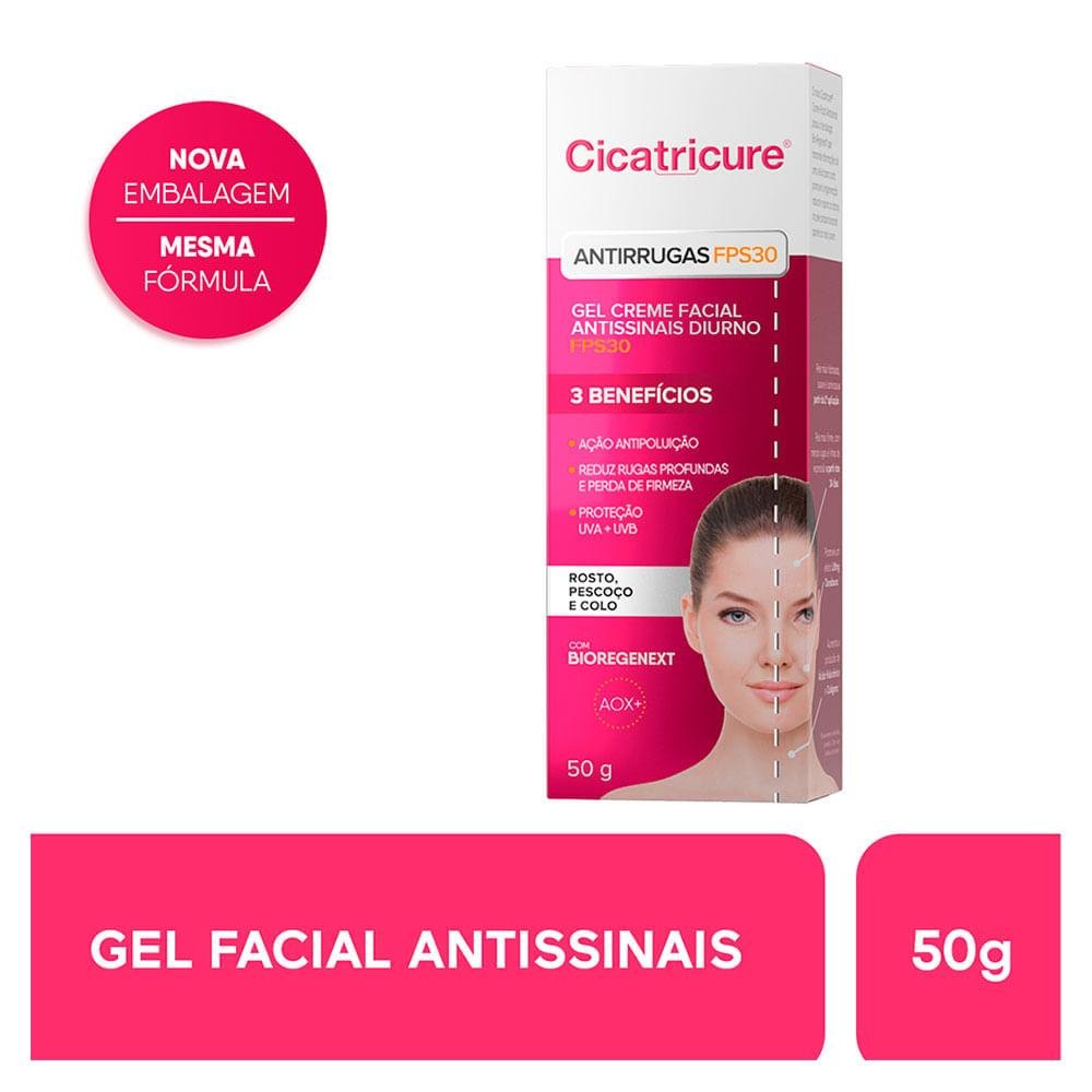 Creme Rejuvenescedor Cicatricure - Creme Facial  Antissinais FPS30 - 50g 50g 2