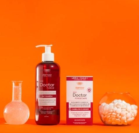 Darrow Doctar Force Shampoo Antiqueda 400ml 400ml 2