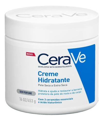 CeraVe Creme Hidratante - Pele Seca e Extra Seca - 454g 454g 1