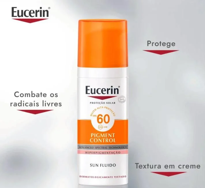 Eucerin Pigment Control Tinted FPS70 Claro Prot Facial 50ml Claro 3