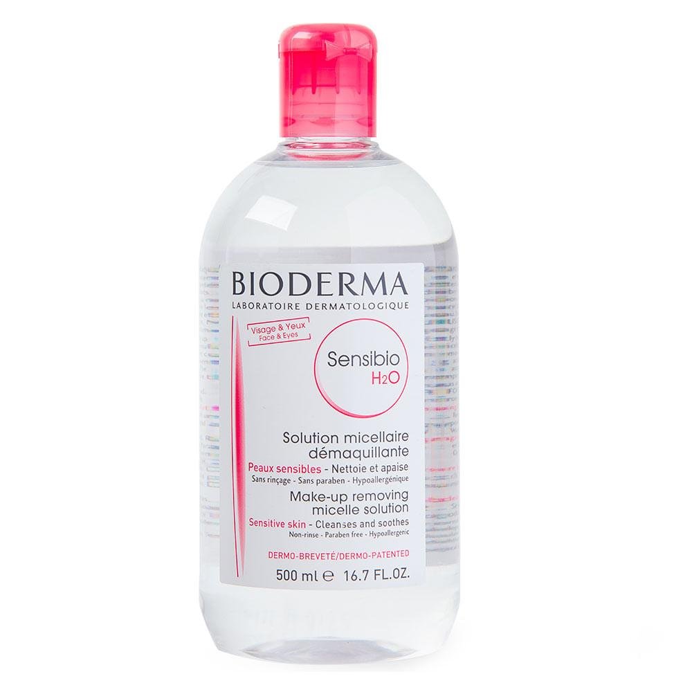 Demaquilante Bioderma Sensibio H2O - Solution Micellaire - 500ml 500ml 1