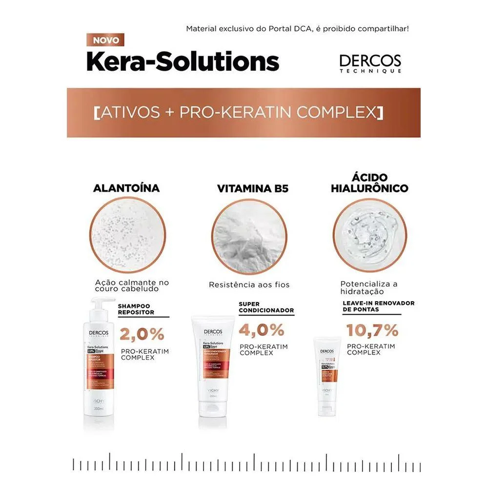 Dercos Kera Solution Leave In Vichy - 50ml 50ml 3