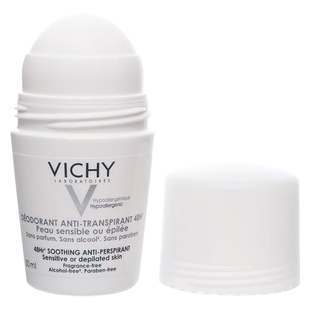 Desodorante Roll-On Vichy - Peles Sensíveis ou Depiladas - 50ml 50ml 7