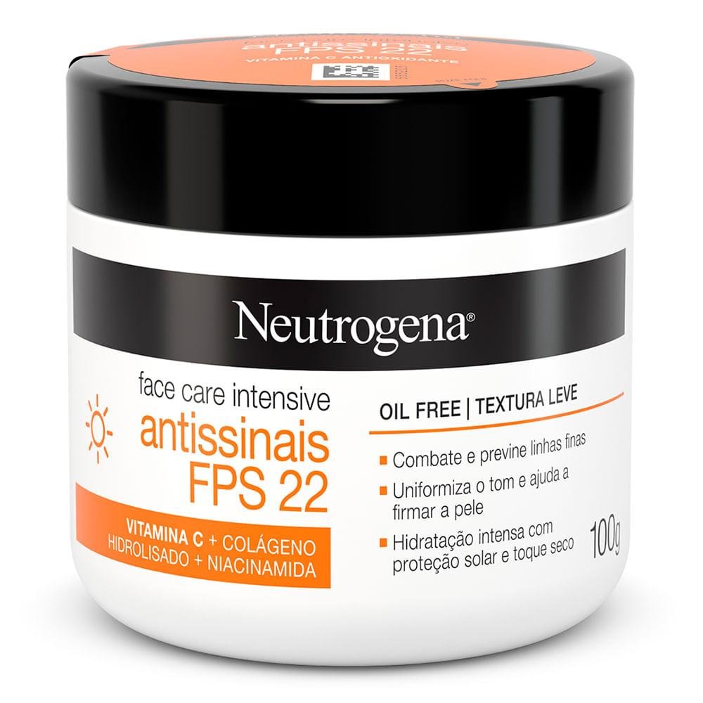 Hidratante Facial Neutrogena Face Care Antissinais Dia FPS 22 - 100g 100g 2