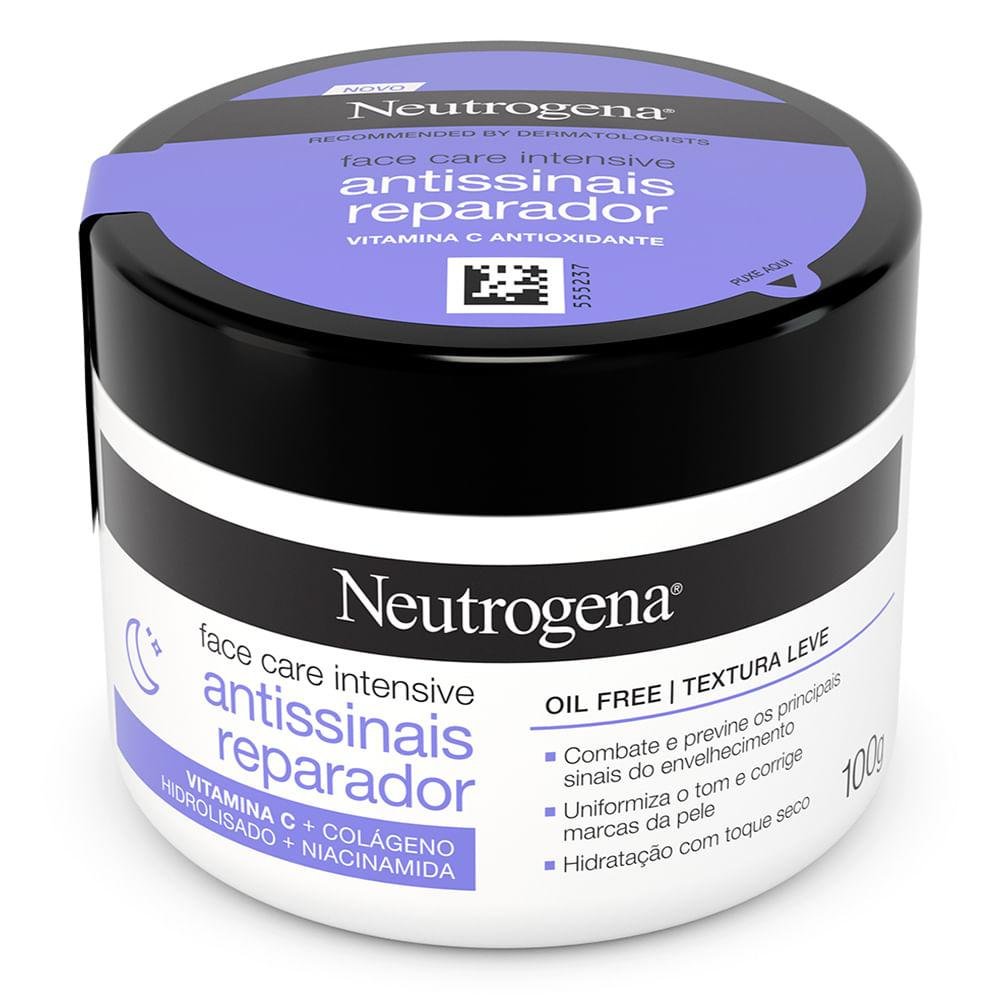 Hidratante Facial Neutrogena Face Care Intensive Antissinais 100g 100g 3