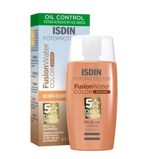 Isdin Fusion Water 5 Stars Color Escuro FPS 50 50ml Escuro 2