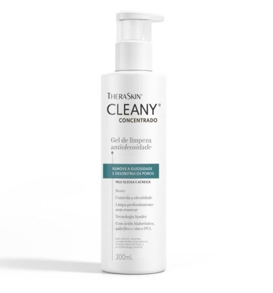 Cleany Concentrado Gel de Limpeza Antioleosidade Theraskin 300ml 300ml 1