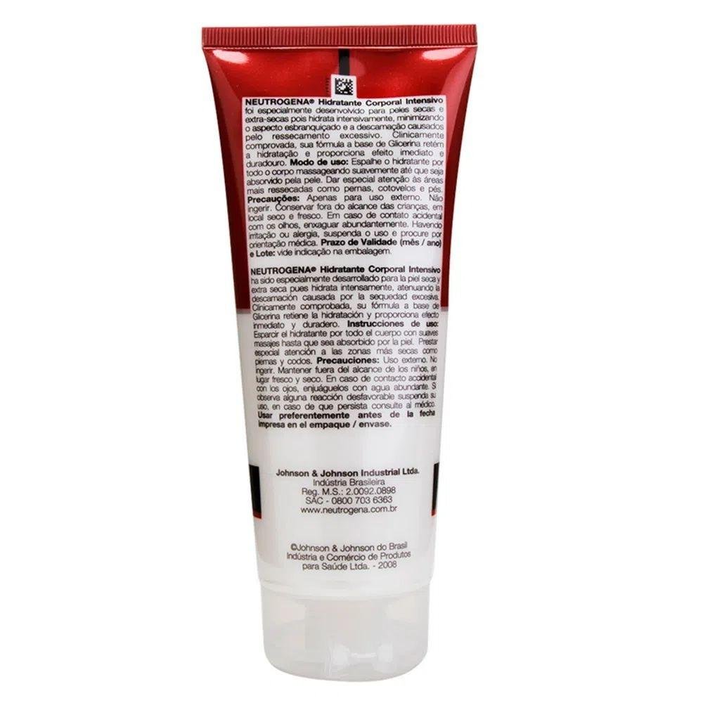 Neutrogena Norwegian - Hidratante Corporal Intensivo - Sem Fragrância - 200ml 200ml 4