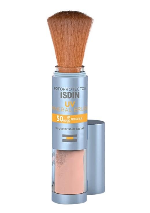 Protetor Facial em Pó Isdin UV Brush Mineral FPS50 2g 2g 2
