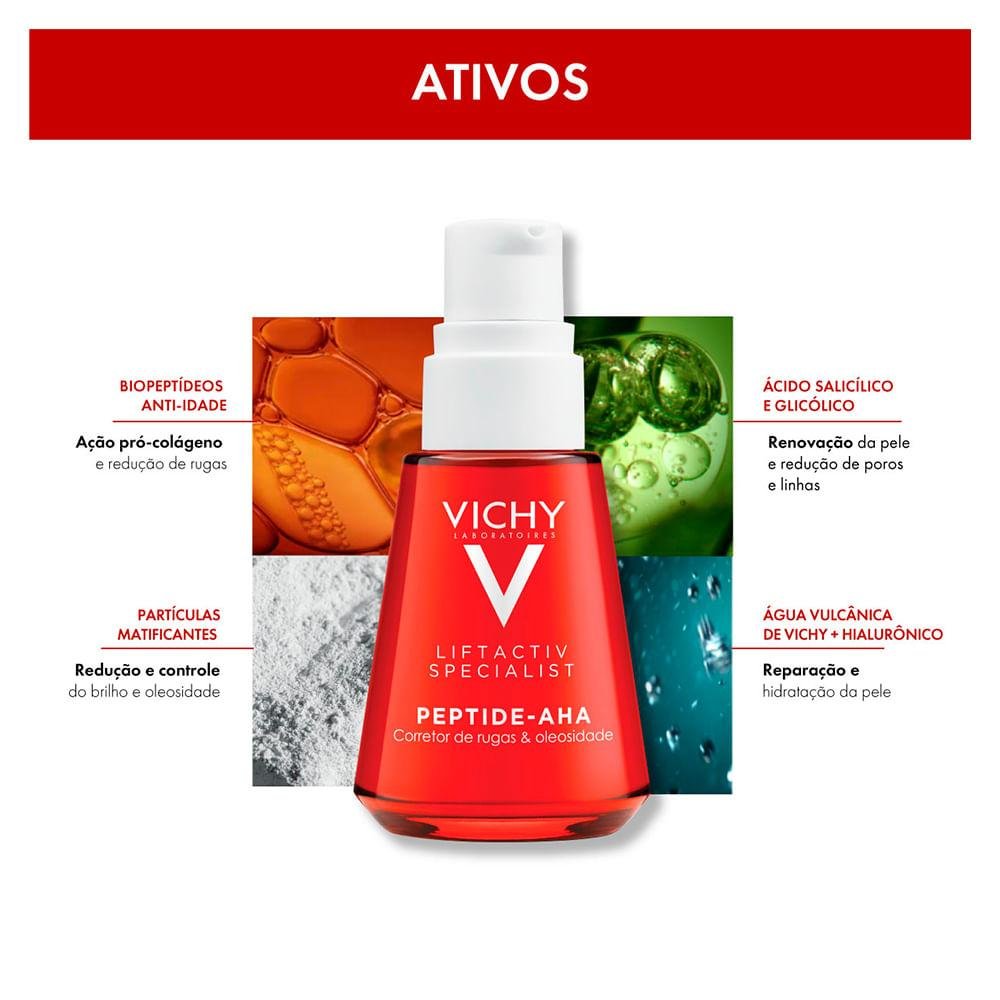 Sérum Anti-idade Vichy Peptide-AHA - 30ml 30ml 2
