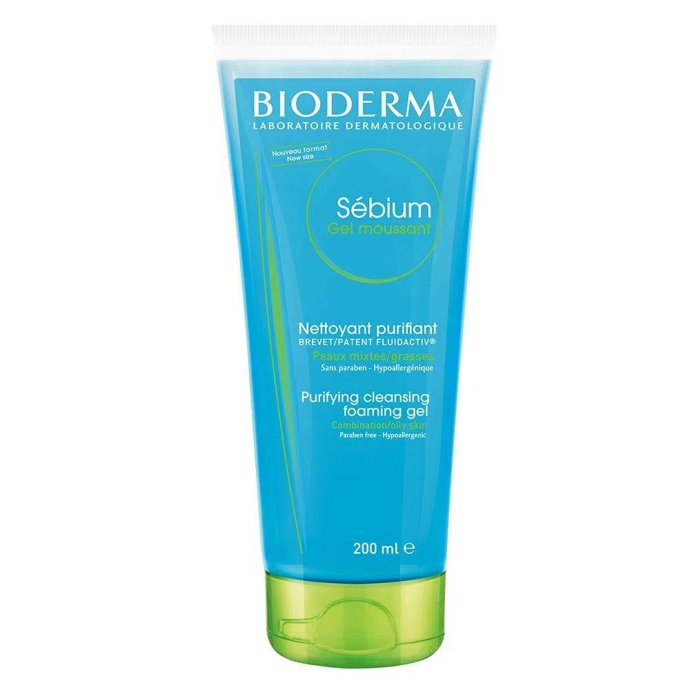 Sébium Gel Moussant Bioderma - Gel de Limpeza - 200ml 200ml 1