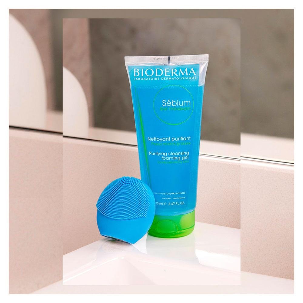 Sébium Gel Moussant Bioderma - Gel de Limpeza - 200ml 200ml 2