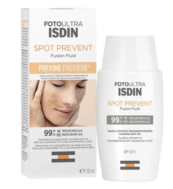 Protetor Solar Facial Isdin Spot Prevent FPS99 50ml 50ml 2