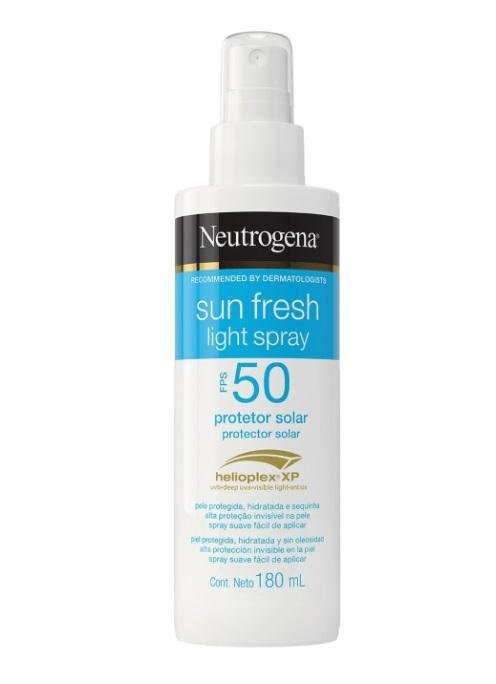 Protetor Solar Neutrogena SunFresh Light Spray FPS50 180ml 180ml 1