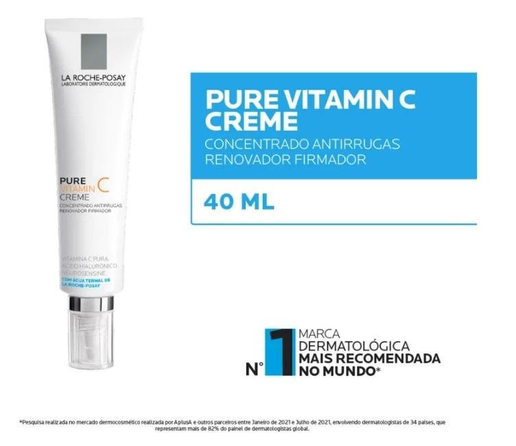 Pure Vitamin C Creme Antirrugas La Roche Posay 40ml 40ml 3