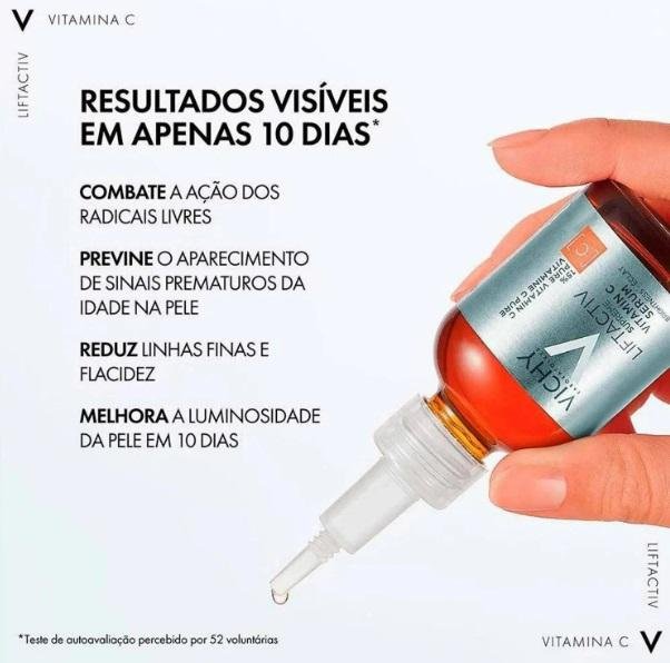 Sérum Facial Vichy Liftactiv Supreme Vitamina C 20ml 20ml 4