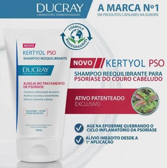 Ducray Kertyol PSP Shampoo 100ml 100ml 2