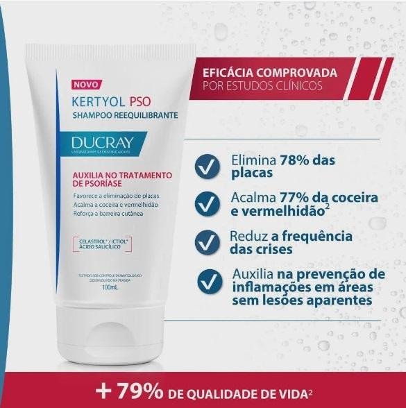 Ducray Kertyol PSP Shampoo 100ml 100ml 4