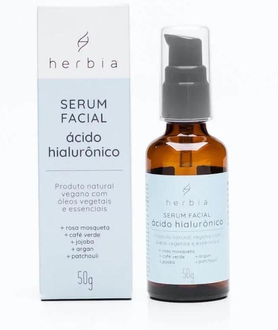Serum Facial Acido Hialuronico Herbia 50g 50g 1