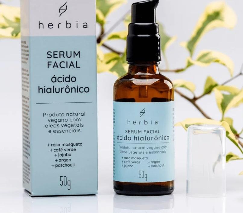 Serum Facial Acido Hialuronico Herbia 50g 50g 2