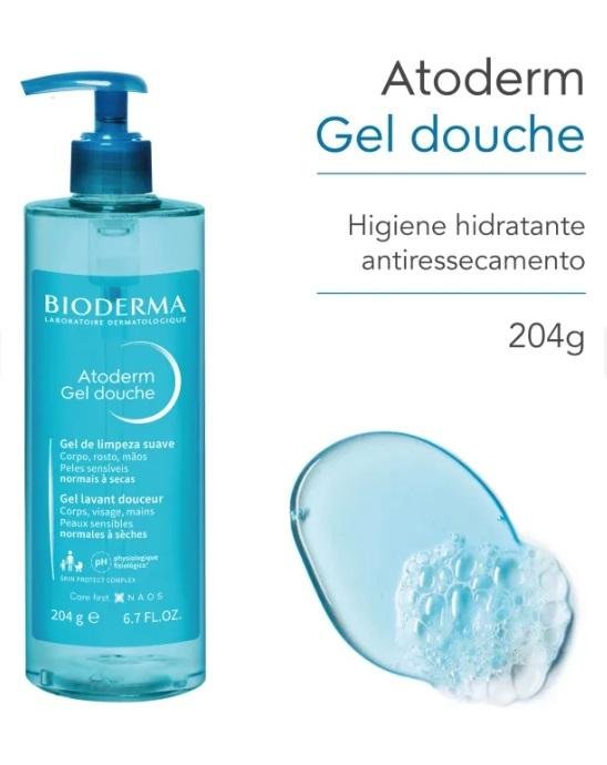 Atoderm Gel Douche Bioderma 204g 204g 2