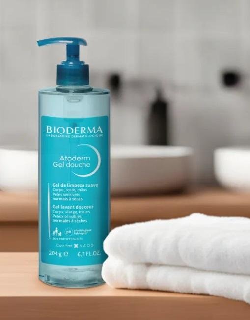 Atoderm Gel Douche Bioderma 204g 204g 3