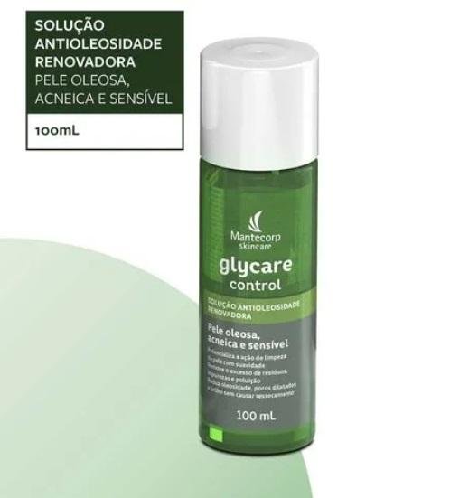 Glycare Control Solução Antioleosidade Renovadora Mantecorp 100ml 100ml 2